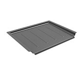 CARESSI mobile Edelstahl Tropffläche für R0/R10 Spülen mit 40 cm Becken / Edelstahlabtropffläche