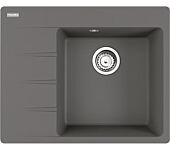 FRANKE Spüle CENTRO CNG 611-62 mit Excenterbedienung Drehknopf Edelstahl / Ausschnittmaß 600 x 480 mm R15 / Granitspüle