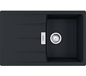 FRANKE Spüle CENTRO CNG 611-78 mit Excenterbedienung Drehknopf Edelstahl / Ausschnittmaß 760 x 480 mm R15 / Granitspüle
