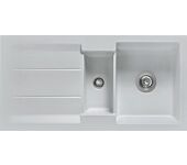 Flächenbündige Spüle KeraDomo GENEA 100 F von Systemceram / Einbauspüle / Flächenbündig
