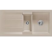 Flächenbündige Spüle KeraDomo GENEA 100 F von Systemceram / Einbauspüle / Flächenbündig
