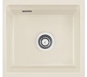 Flächenbündige Spüle KeraDomo KARA 51 F/o mit Medio-Matte / ab Schrankbreite 50 cm / Einbauspüle