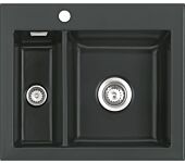 Flächenbündige Spüle KeraDomo MERA 60 F von systemceram
