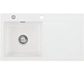 Flächenbündige Spüle KeraDomo MERA 90 F von Systemceram