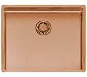 REGINOX Spüle NEW YORK 50X40 Comfort in neuen PVD Farben 2025 ab Schrankbreite 60 cm / Flächenbündig / Flacheinbau / Unterbau