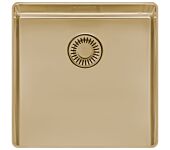 REGINOX Spüle NEW YORK SLIM 40X40 Comfort in neuen PVD Farben 2025 ab Schrankbreite 50 cm / Flächenbündig