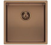 REGINOX Spüle MIAMI 40 x 40 mit Handbetätigung / PVD-Beschichtung / Spülbecken