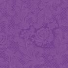 Servietten Lace embossed purple 33 x 33 cm ppd 007252