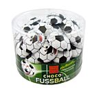 50er SET Choco-Fußbälle, lose in Dose 625 g (50 Stk. à je 12,5 g) / Schokolade Fußbälle Fußball Figur
