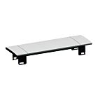 BACHMANN POWER FRAME COVER 3-fach mit Aluminiumklappe / Steckdosenleistenzubehör / Tisch-Steckdosen / Einbaurahmen