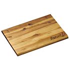 KESPER Brotzeitbrett aus Akazienholz mit Einbrand - Motiv Brotzeit / Vesperbrett / Brotzeitbrett