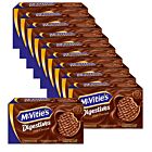 10er SET McVitie's Digestive Milk Chocolate 200 g / Weizenkekse mit Milchschokolade