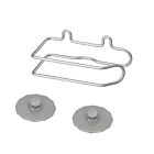 METALTEX Artic Toilettenpapierhalter mit Polytherm Frost Beschichtung / EasyFix / Aufhängung