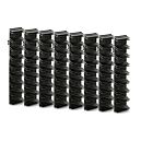 NABER 4041023 Klemmaufnahme Set PRESA für Topmaster, schwarz