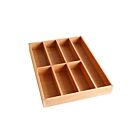 Besteckeinsatz BUCHE 45er Schubl. B 352 x T 479 mm VERSION2 passend für Grass Nova 19 mm Schubladen