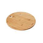 METALTEX 569067010 Schneidebrett Ø 25 cm x 1,0 cm Bambus / Schneidbrett / Schneidebrett Holz