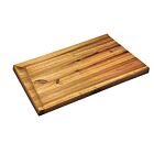 KESPER Schneid- und Servierbrett 48 x 36,5 cm aus Akazienholz / Schneidbrett / Schneidebrett Holz