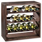 KESPER 69243 Weinregal aus Kiefernholz für 15 Flaschen, 50 x 50 x 25 cm / Weinflaschen-Regalsystem