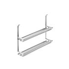 Linero 2000 Gewürzbord EDELSTAHLFARBIG für Relingsystem / Gewürzhalterung / Kesseböhmer