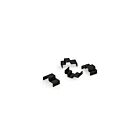 NABER 8051029 Cubo Klammer Set, Regalsystem, schwarz