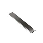Edelstahlblech mit Folienabreißkante und Befestigungsstife für Folienhalter EASY OPTION / Ersatzteil / Abreißschiene / Folienhalter / Folienhalterblech