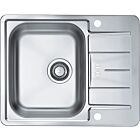 Flachrand Spüle ALVEUS LINE MAXIM 60 / flächenbündig / Edelstahlspüle