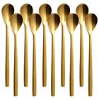 10er SET COMAS 7551 Longdrinklöffel BARCELONA GOLD Edelstahl 18/10 / PVD-Beschichtung / Gold-Finish