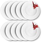 10er SET CreaTable - EUROPA KRÄUTER - Pastateller CHILI 27 cm aus Porzellan