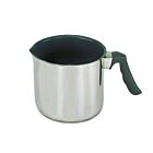 Karl Krüger 2114B Milchtopf 14 cm Edelstahl mit Antihaftbeschichtung und Ausguss, Inhalt 1,6 Liter / Milch-Topf / INDUKTION