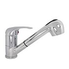 PUTEUS Niederdruck Armatur MIX in Chrom mit verstellbarer Handbrause