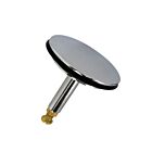 Ventilstopfen 43,8 mm Durchmesser aus verchromten Messing mit verstellbarer Hubstange  / Ersatzteil / Dichtungsring / Stopfen / Ventilkegel