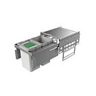 NABER Abfallsorter 20 (2x10) Liter COX® BASE 360 S/400-2 ab 40 cm Schrankbreite