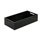 Modify Box 1 für Auszüge B 236 x T 472 x H 110 mm, Esche schwarz / Holzbox