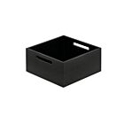 Modify Box 2 für Auszüge B 236 x T 236 x H 110 mm, Esche schwarz / Holzbox