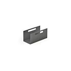 Modify U-Teiler mit Griff passend für Modify Box 1 und 2, graphit, B 219 x T 99 x H 102 mm