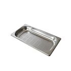SYSTEMCERAM Gastrobehälter 0836 aus Edelstahl gelocht / Gastro-Zubehör / Abtropfschale