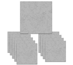 150 Servietten Lace embossed silver 33 x 33 cm ppd 007251
