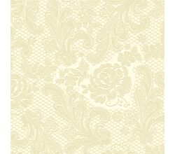 Servietten Lace embossed ivory 33 x 33 cm ppd 007254