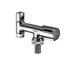 SCHELL Geräteventil 3/8 Zoll für Eckventile mit Comfort Griff und Fettkammer / Geräteanschluss / Eckventil / Anschlussarmatur / Ventil