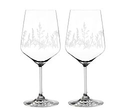 NACHTMANN 105722 TATTOO BOTANICAL WHITE Spritz/Wein Glas 2er Set