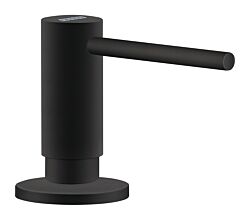 FRANKE Spülmittel-Dispenser ACTIVE Black Matt mit 300 ml Füllvolumen / Spülmittelspender