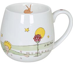 KÖNITZ 1111431599 Kuschelbecher DER KLEINE PRINZ - Freundschaft - 400 ml Porzellan / Motivbecher
