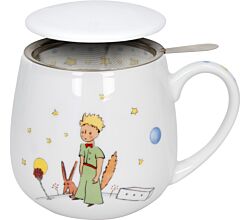Könitz 1151431362 Becher mit Sieb und Deckel 400 ml - The Little Prince Secret (EN)  - Tea for you / Teebecher