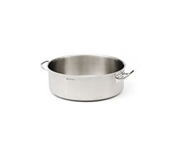 COMAS Niedriger Kochtopf ohne Deckel MAGNA EXPERT Edelstahl / Gastro
