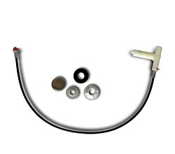 Bowdenzug für FRANKE Spülen mit Integralsiebkorb als Excenterventil 3 1/2" an beiden Enden mit Walze