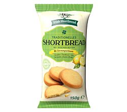 The Irish Shortbread Company Traditionelles Shortbread mit Zitronengeschmack 150 g / Butterkekse