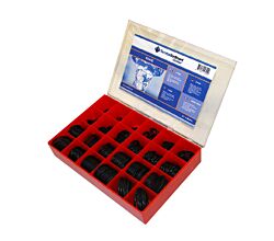 KÖRO O-Ring Sortiment Typ G24VE in praktischer Kunststoff-Box - 425 Stk. sortiert / Dichtungsringe / Dichtungs-Set