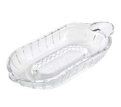 METALTEX 184565000 Apfelreibe aus Glas 21 x 9,5 x 3,5 cm / Küchenreibe