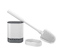 METALTEX 185518000 Cleany WC-Bürste flach, weiß/grau