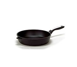 Aluguss Pfanne DELTA 24 cm und extra hoch 6,5 cm / Karl Krüger / Schmorpfanne